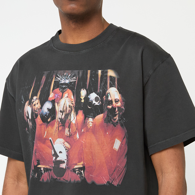 Pleasures x Slipknot Self Titled Heavyweight Shirt schwarz 89863 6