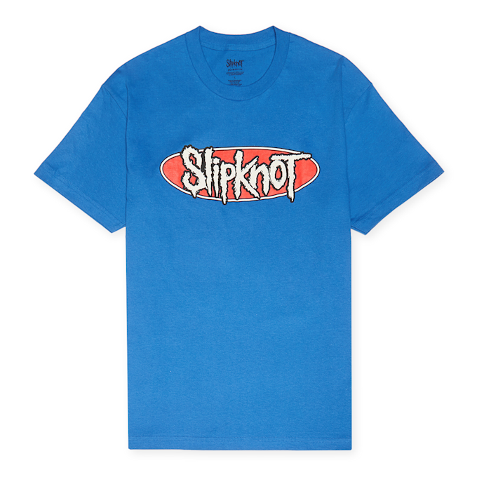 Pleasures x Slipknot Goat T-Shirt blau 88760 1