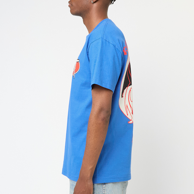 Pleasures x Slipknot Goat T-Shirt blau 88760 3