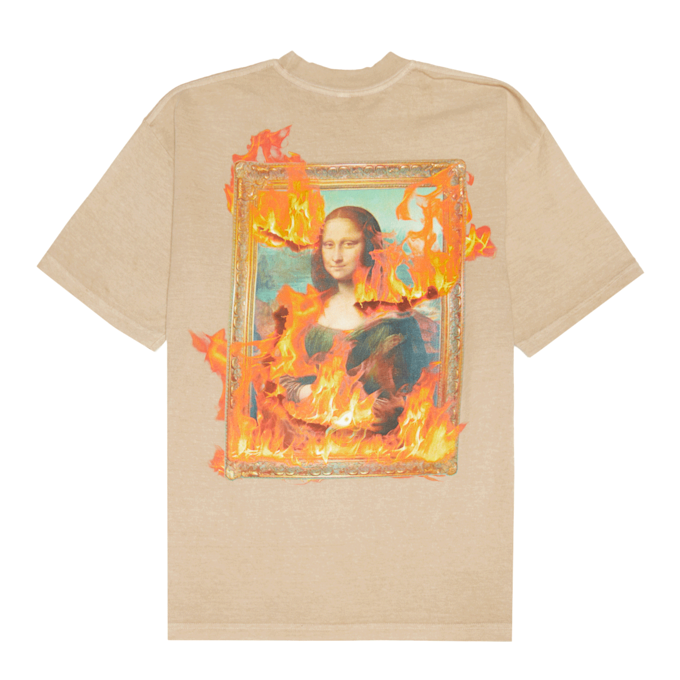Pleasures Burn Again T-Shirt beige 87765 1