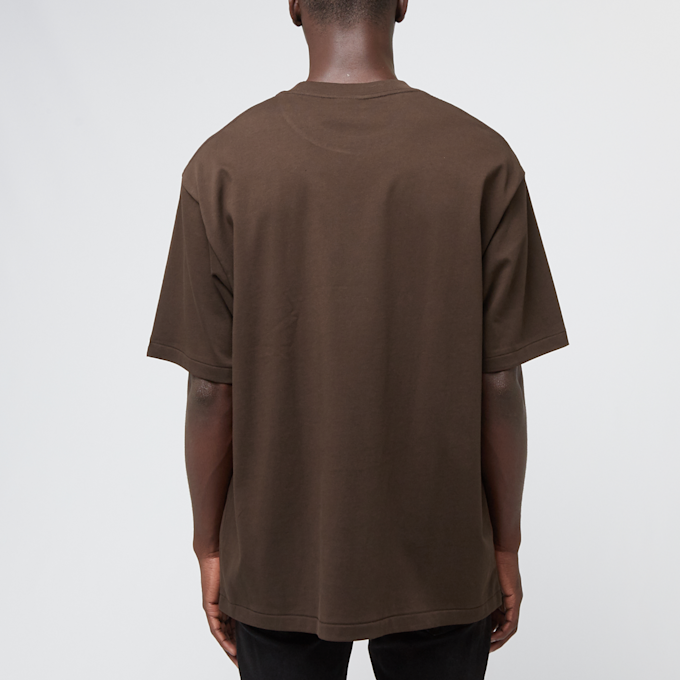 A Bathing Ape Logo Relaxed Fit Tee brown 89865 4