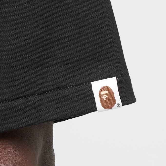 A Bathing Ape One Point College Relaxed Fit Tee schwarz 87767 6