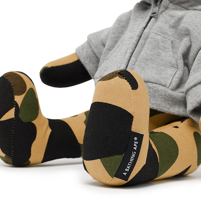 A Bathing Ape 1st Camo Bear Plush Doll beige 89388 5