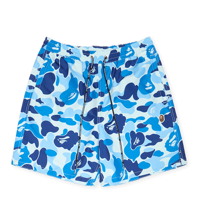 A Bathing Ape ABC Camo One Point Relaxed Fit Water Shorts blauw 86257 1