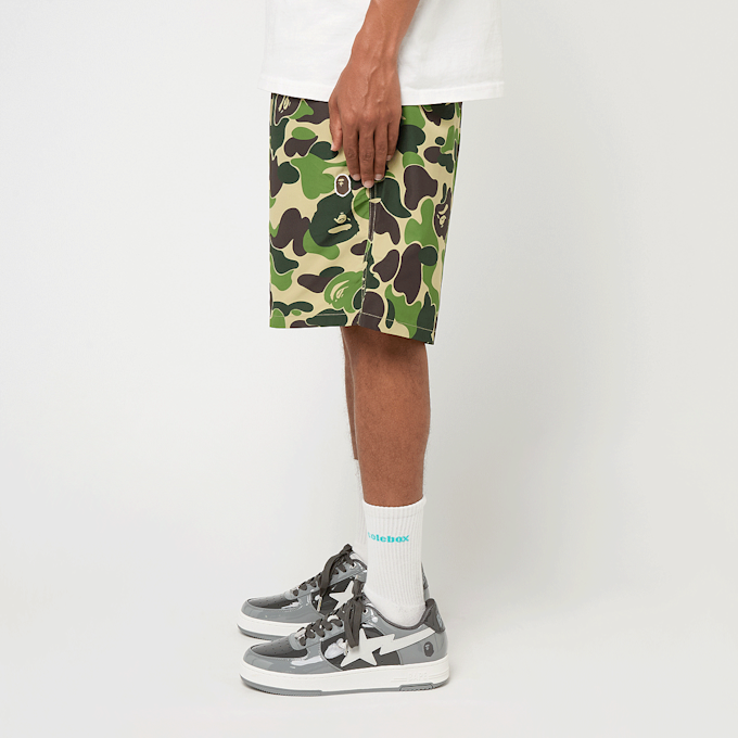 A Bathing Ape ABC Camo One Point Relaxed Fit Water Shorts green 89838 3