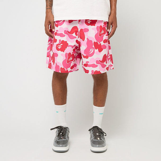 A Bathing Ape ABC Camo One Point Relaxed Fit Water Shorts Pink 88724 2