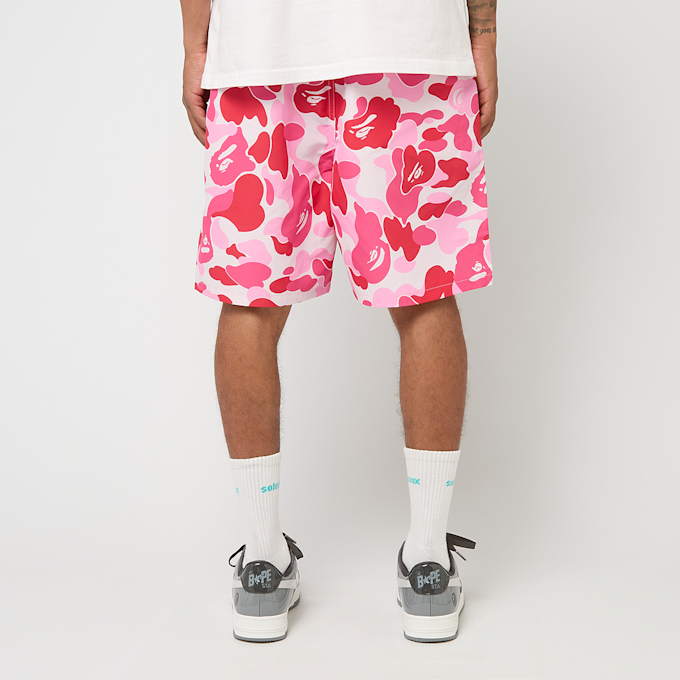 A Bathing Ape ABC Camo One Point Relaxed Fit Water Shorts lichtroze 88724 4