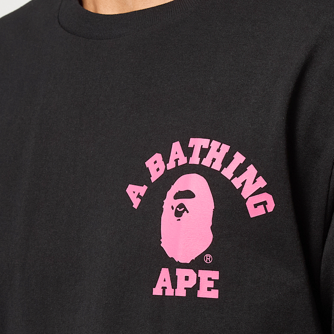 A Bathing Ape ABC Camo College ATS Tee schwarz 89427 5