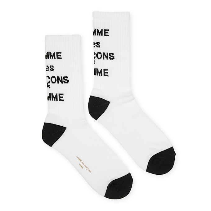 Comme des Garcons Homme Socks white 89732 2