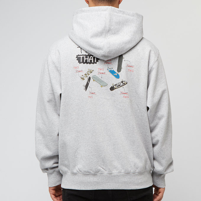 thisisneverthat THISTHAT Skate Hoodie grijs 87323 4