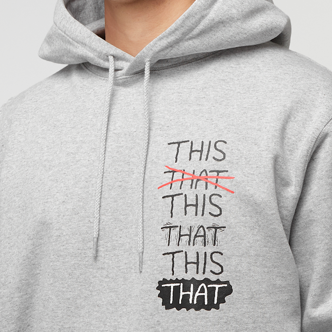thisisneverthat THISTHAT Skate Hoodie grijs 87323 5