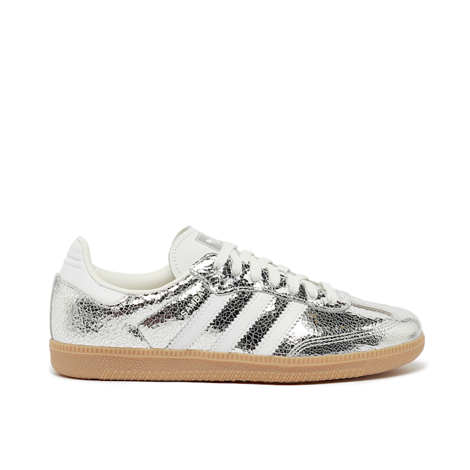 adidas Originals Wmns Samba OG "Cracked Silver Metallic" silver 89373 2