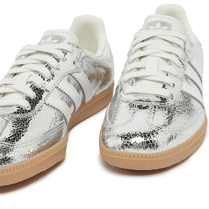 adidas Originals Wmns Samba OG "Cracked Silver Metallic" silber 89373 5