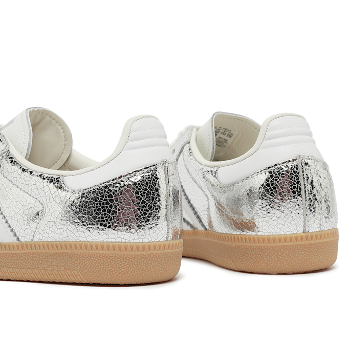 adidas Originals Wmns Samba OG "Cracked Silver Metallic" silber 89373 6