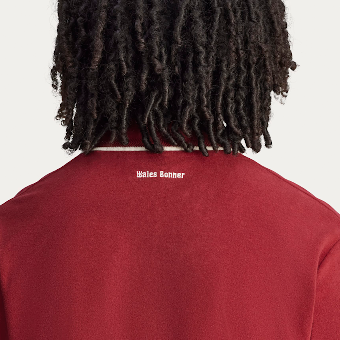 adidas Originals x Wales Bonner Terry Polo Shirt rood 89850 6