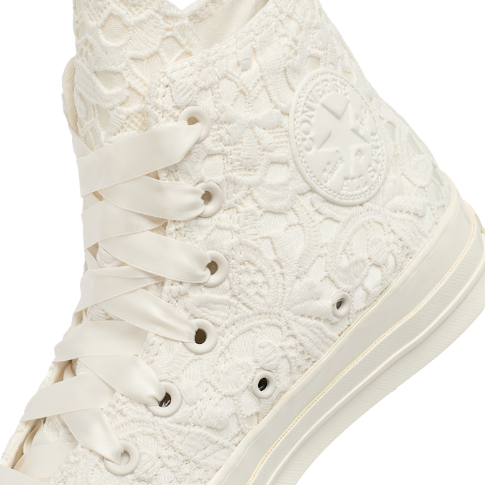 Converse Wmns Chuck 70 Crocheted Satin white 87349 4