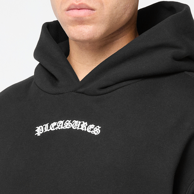 Pleasures Neural Hoodie zwart 88738 5