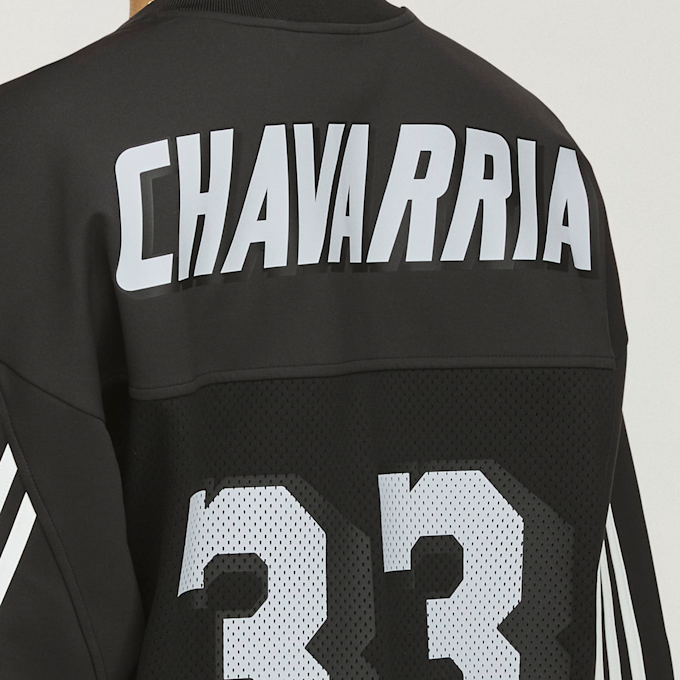 adidas Originals x Willy Chavarria Football Jersey zwart 86307 5