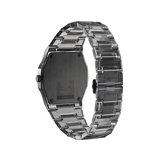 D1 Milano Nylon Exp Black Watch 39mm braun 90852 3