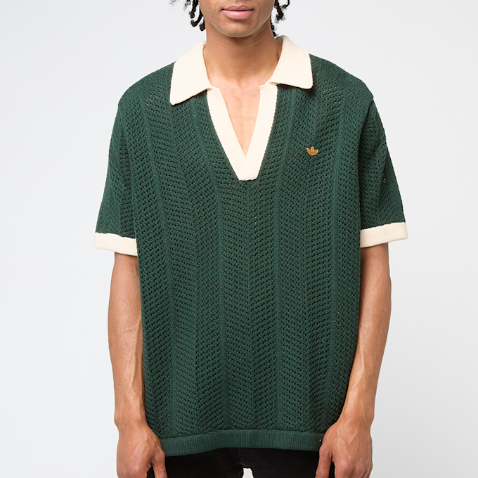 adidas Originals x Clot Shortsleeve Poloshirt groen 90613 2