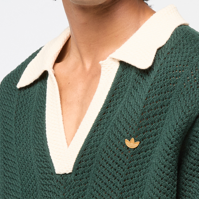 adidas Originals x Clot Shortsleeve Poloshirt green 90613 5