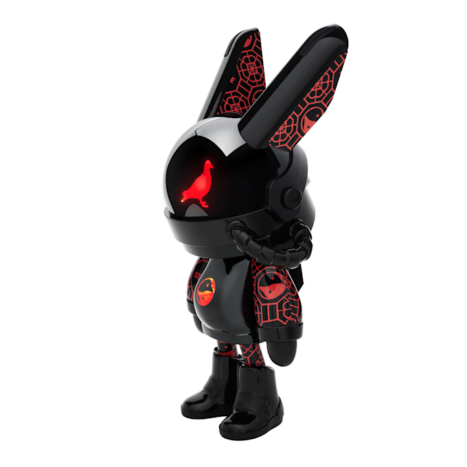 MightyJaxx Robbi x Jeff Staple 1000% black 84663 2