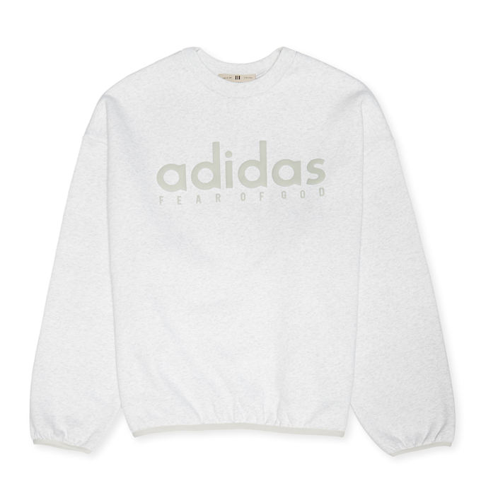 adidas Originals x Fear Of God Athletics Heather Crewneck grau 87751 1