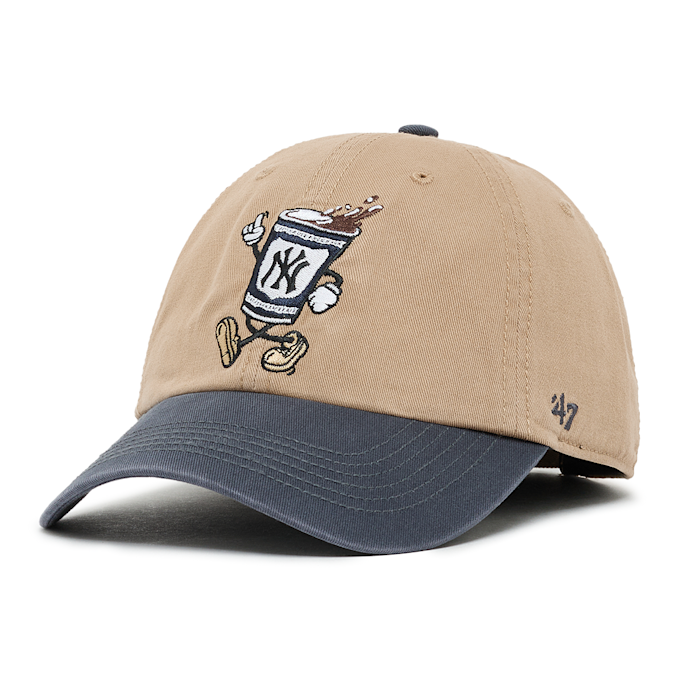 '47 MLB Los Angeles Dodgers Cartoon Icon '47 Clean Up Cap beige 88502 1