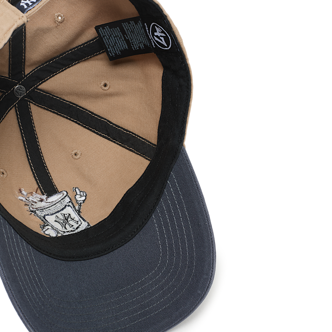 '47 MLB Los Angeles Dodgers Cartoon Icon '47 Clean Up Cap beige 88502 3