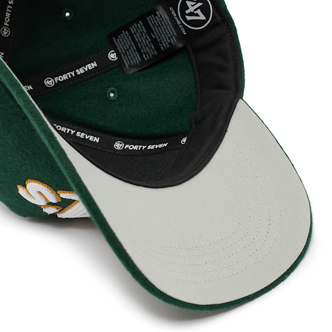 '47 MLB Oakland Athletics Chain Stitch Offside DT Cap green 90102 3