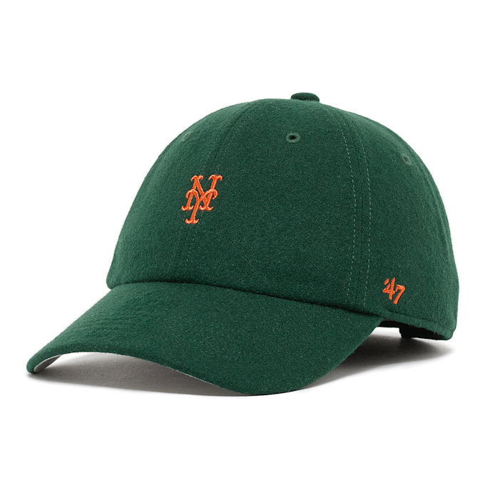 '47 MLB New York Mets Premium Base Runner Clean Up Cap green 90391 1
