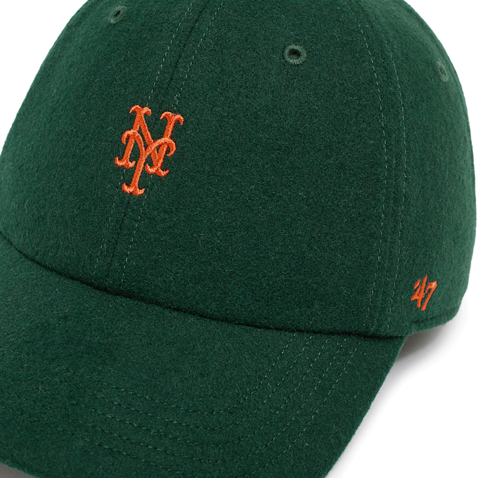 '47 MLB New York Mets Premium Base Runner Clean Up Cap groen 90391 4