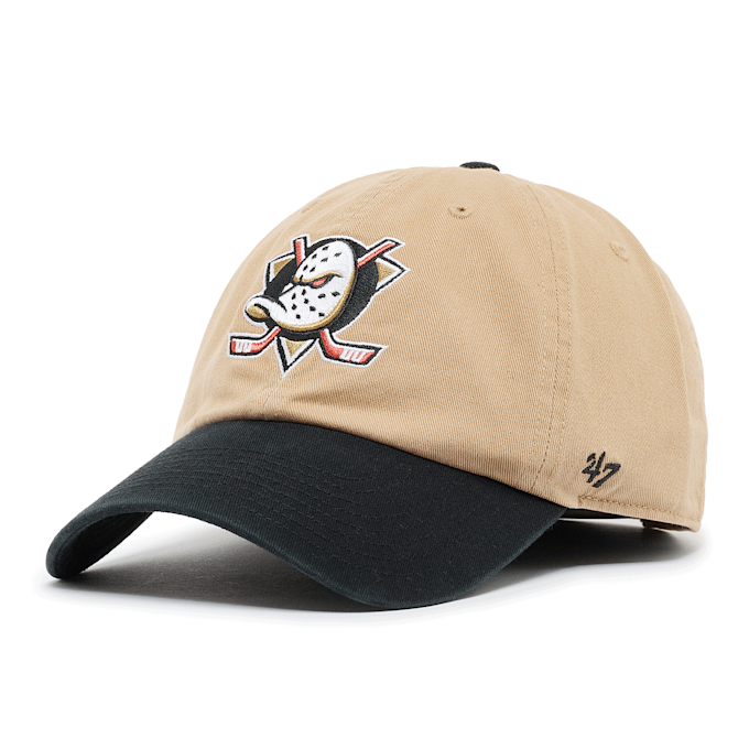 '47 NHL Anaheim Ducks Two Tone Clean Up Cap beige 90576 1