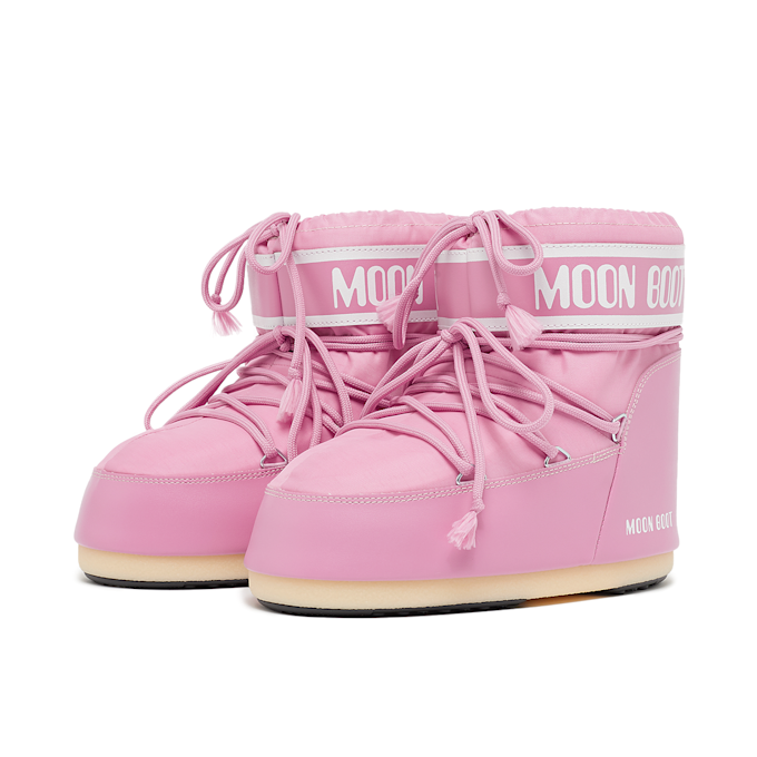 Moon Boot Wmns Icon Low Nylon Pink 86136 1