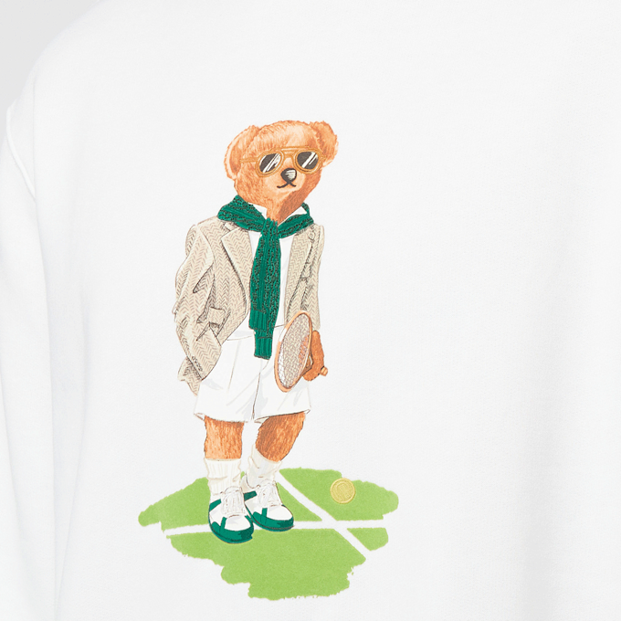 Polo Ralph Lauren Lsbearcnm1-Long Sleeve-Sweatshirt white 85745 5