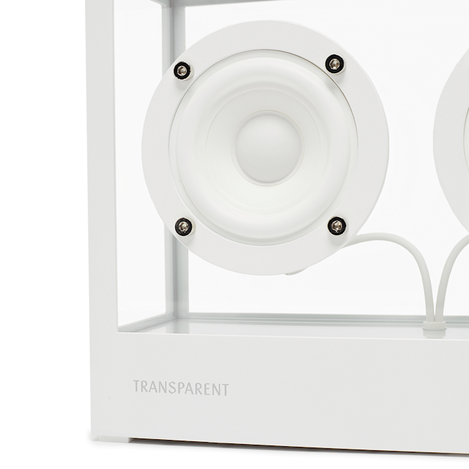 Transparent Small Speaker wit 90428 5