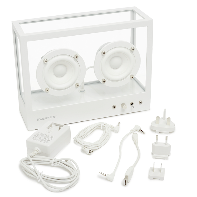 Transparent Small Speaker wit 90428 6