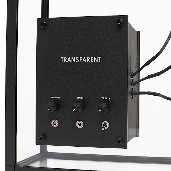 Transparent Speaker black 87708 5