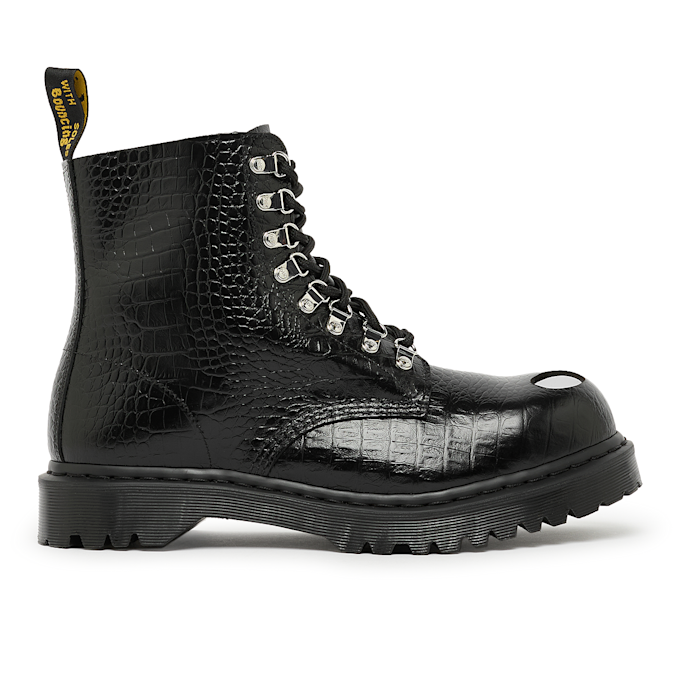 Dr. Martens 1460 Pascal Steel Toe Boot black 87402 2