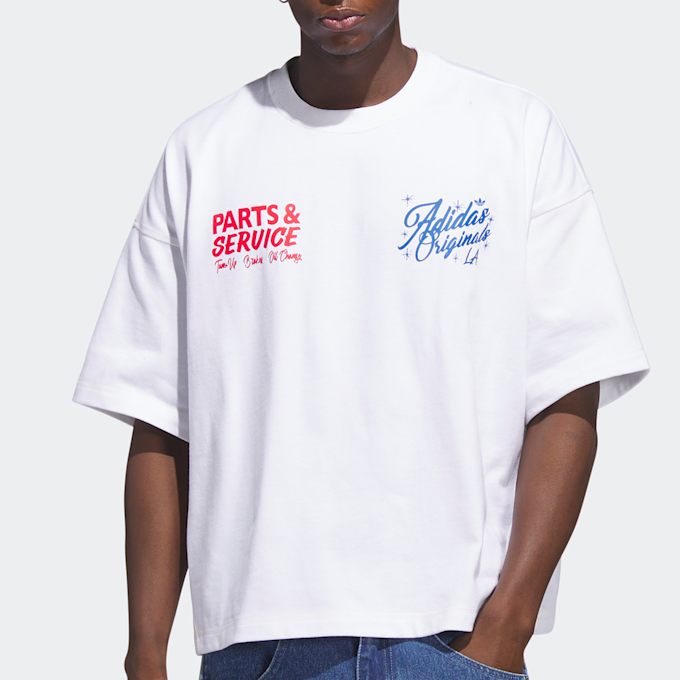 adidas Originals OG L.A. T-Shirt wit 91495 2