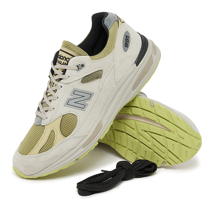 New Balance 991v2 Made in UK "Neo Synthesis" (U991PW2) groen 89763 7