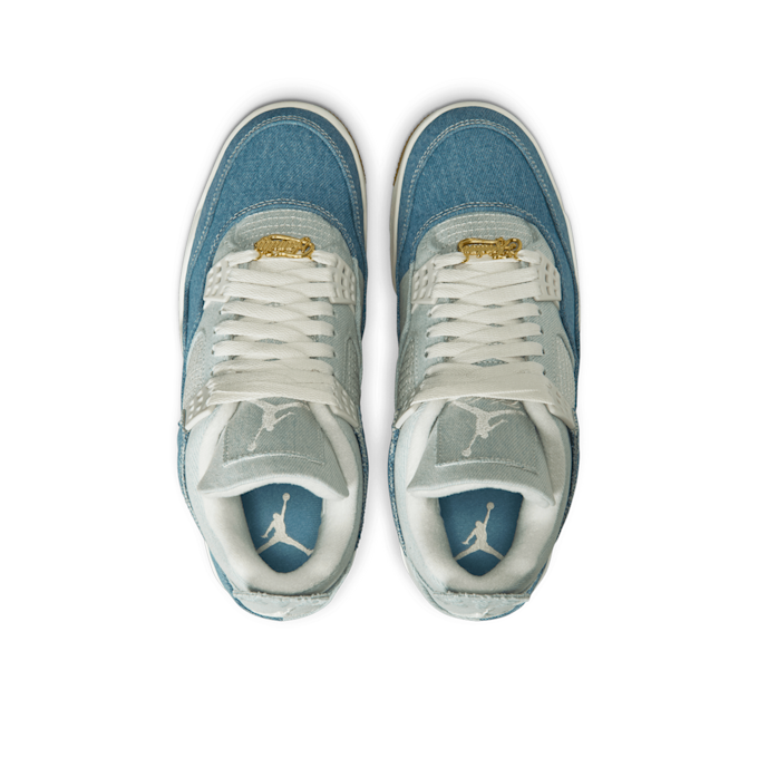 Jordan Wmns Air Jordan 4 Retro Tex "Worn Blue Denim" blau 86111 4