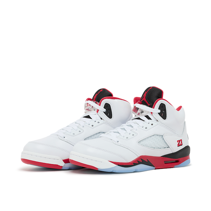 Jordan Air Jordan 5 Retro OG "Fire Red" (GS) white 89382 1