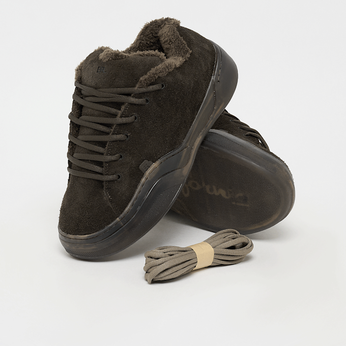 ERL Unisex Suede Vamp Sneakers bruin 87973 7