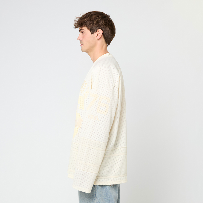 ERL Unisex California Hockey Jersey Knit beige 90221 3