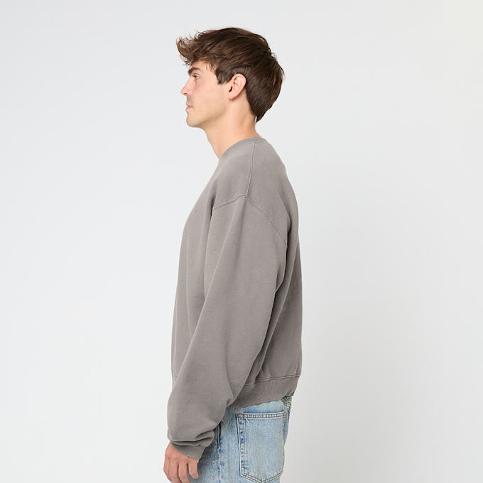 ERL Unisex ERL Script Crewneck Sweater Knit grijs 86647 3