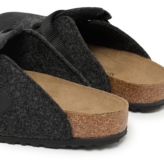 Birkenstock Boston Nova TEX Felt zwart 87978 5