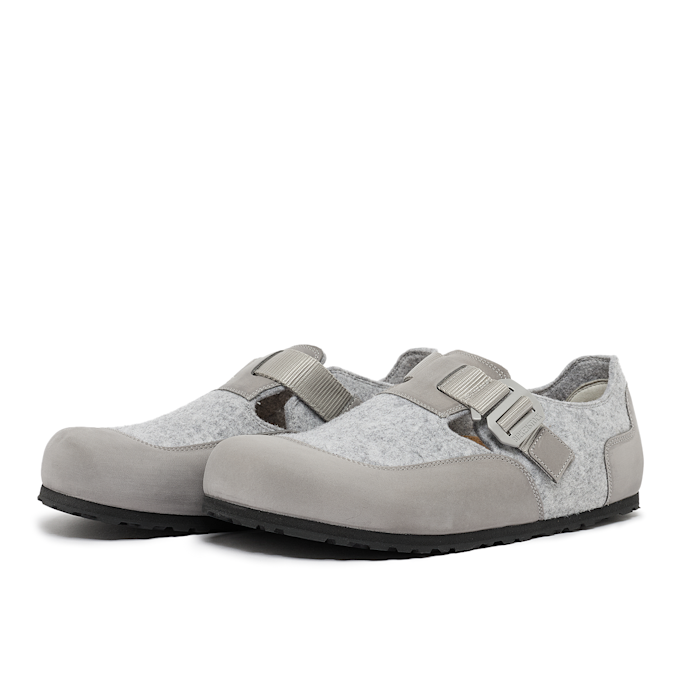 Birkenstock London Nova TEX Felt grey 88886 1