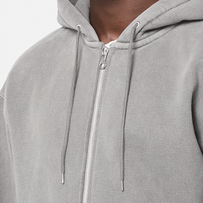 Our Legacy Rascal Hood Hefty Fleece grey 87982 5