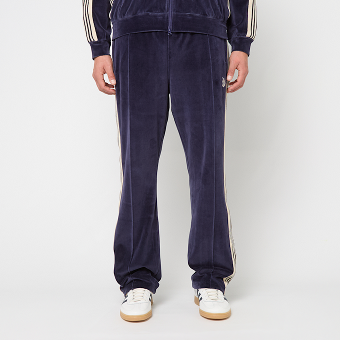 Needles Narrow Track Pant - C/PE Velour blau 98979 2